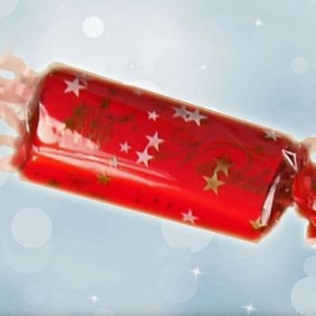Envoltorio para regalos con forma de caramelo