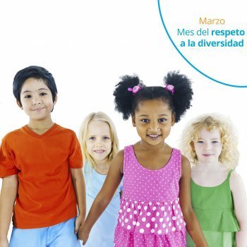 Calendario de valores del mes de marzo. Respeto a la diversidad