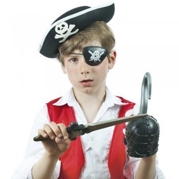 Disfraz de pirata para niños