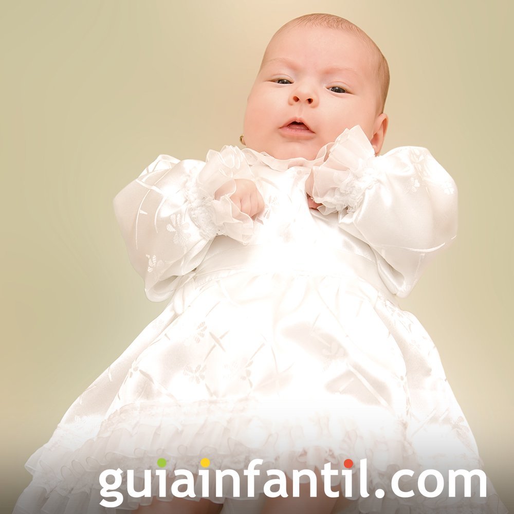 Ideas de trajes de bautizo para bebés