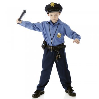 fusión Fugaz morfina Disfraz de policía para niños