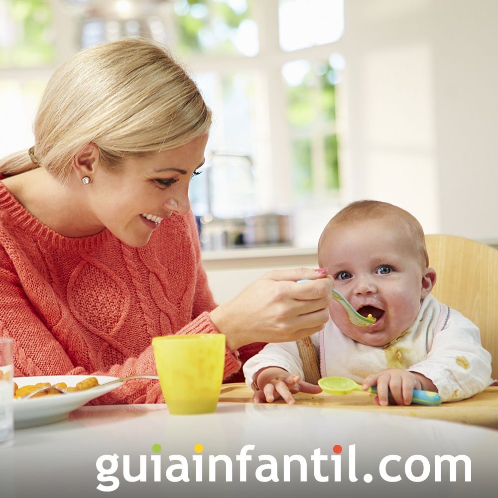 4- Alimentarás a tu hijo adecuadamente