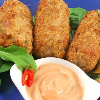 Croquetas de soja y verduras para los niños