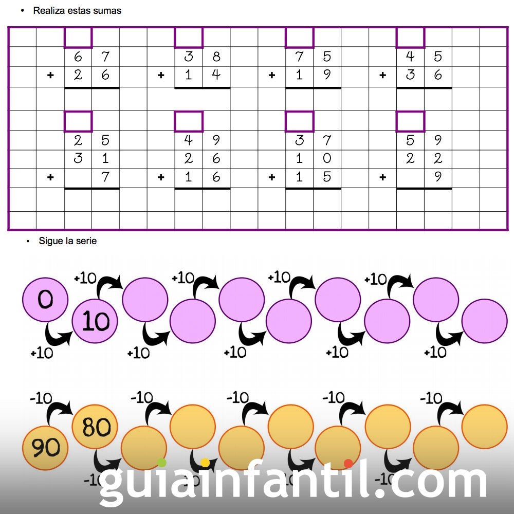 Ejercicios De Matematicas Para Ninos De 6 Anos Sumas Y Restas