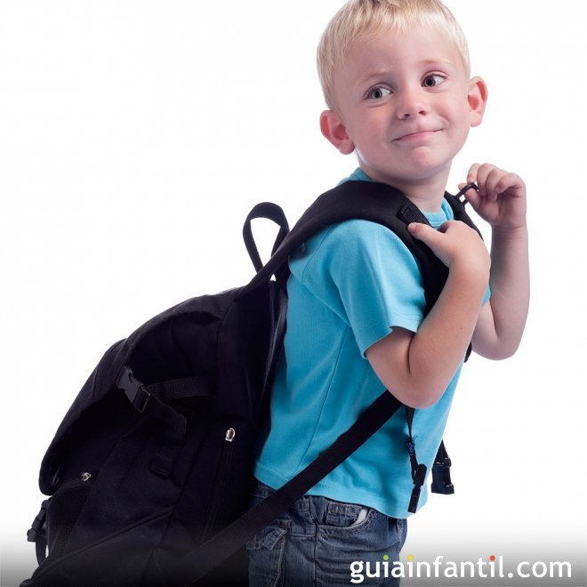 Cuidado con la espalda del niño