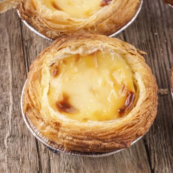 Receta de pasteles de Belem. Postre portugués para niños