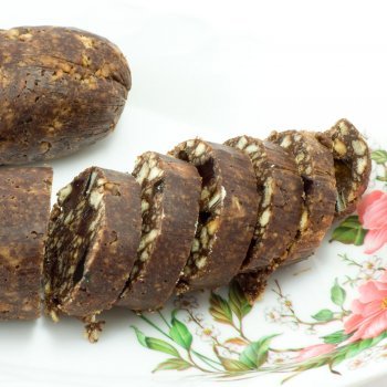 Receta de embutido sorpresa de chocolate