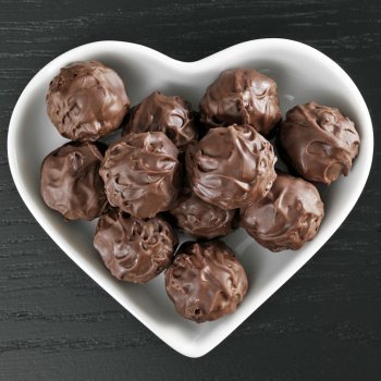 Receta de trufas de galletas de chocolate Oreo