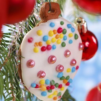 Adorno de Navidad. Galletas para decorar el árbol