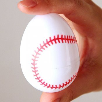 Decoración de huevos de Pascua: balón de tenis