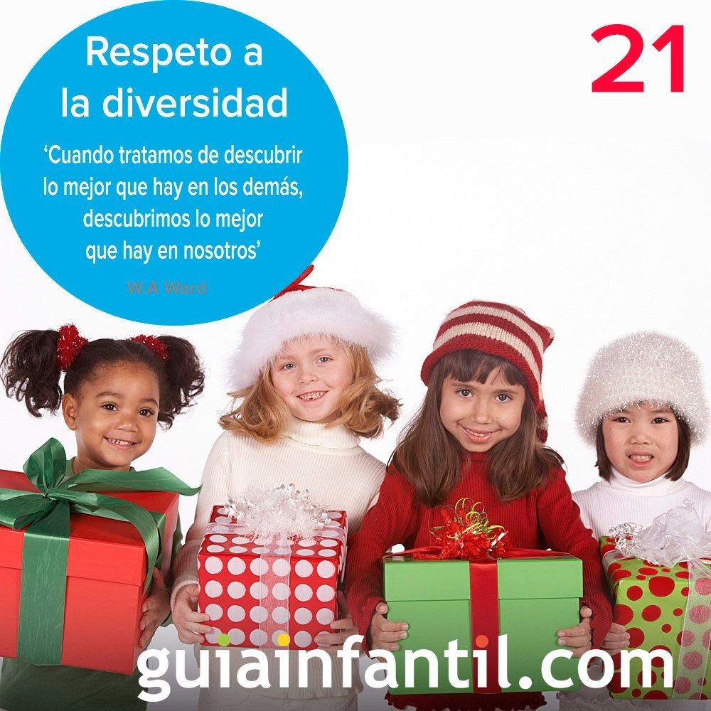 21- Respeto a la diversidad en tu calendario de Adviento