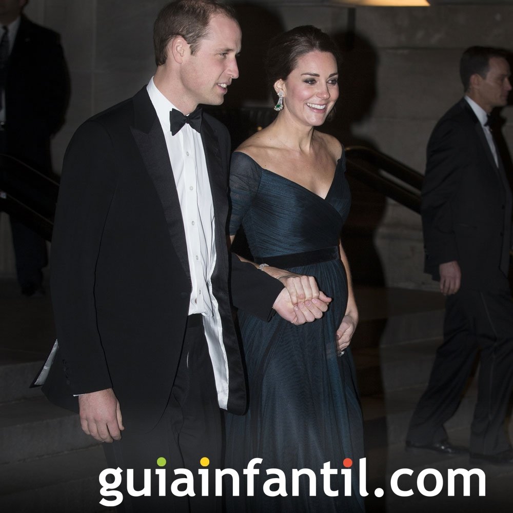 Kate Middleton y el príncipe William esperan su segundo hijo
