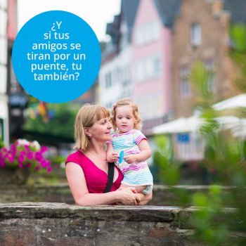 Y si tu amigo se tira por un puente, ¿tu también?