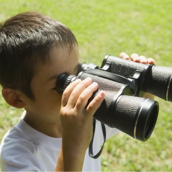 Prismáticos pintados