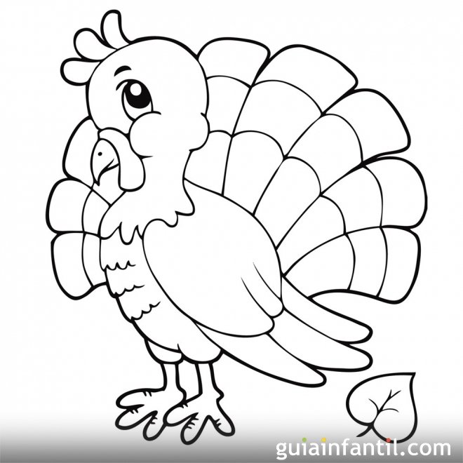 Feliz Día de Acción de Gracias  Thanksgiving  Colorear para Adultos