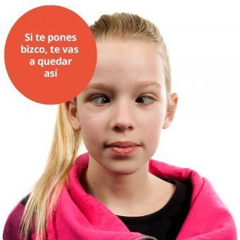 Mentiras de madre: si bizqueas te quedarás así