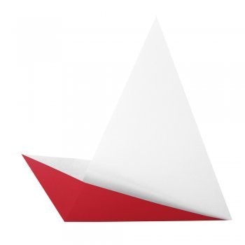 Velero de papel. Manualidades de origami