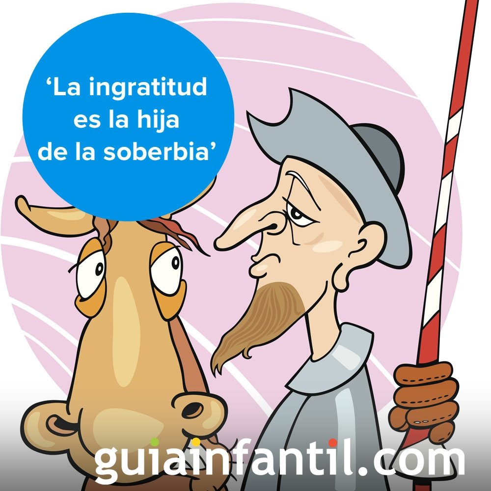 Don Quijote habla de defectos como la soberbia