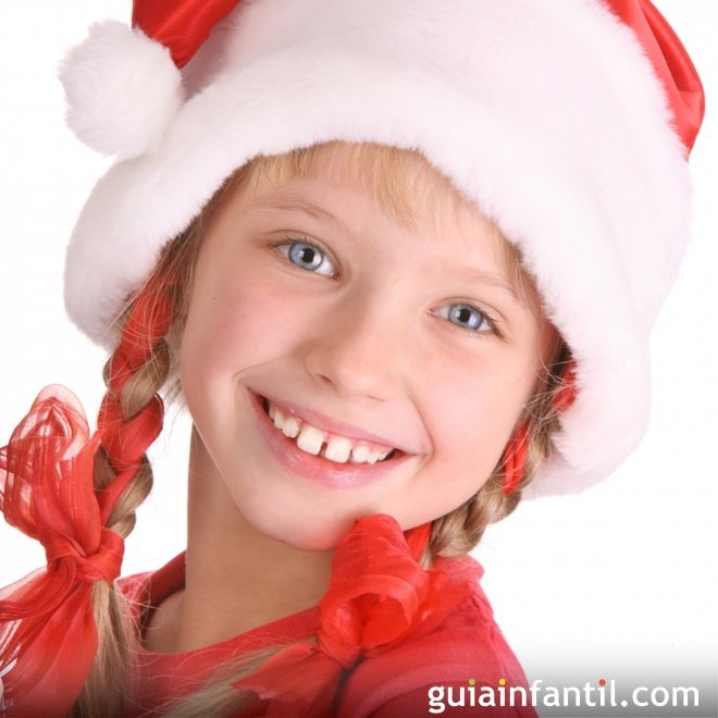 Peinado con trenzas para Navidad