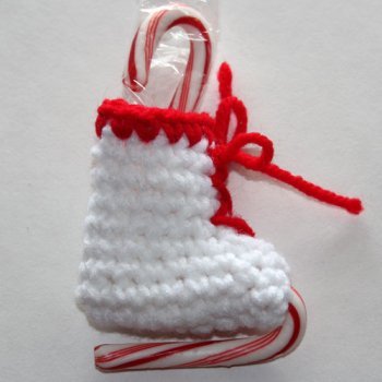 Bota de papá noel en crochet