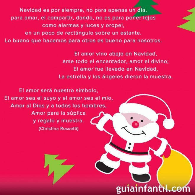 Navidad Es Por Siempre Poema Navide&241o.