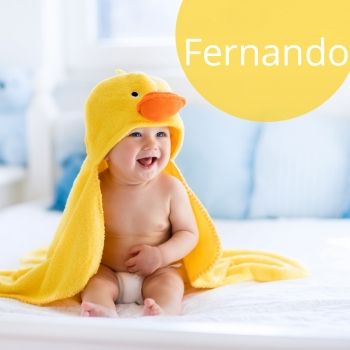 Nombres de niño bonitos para el 2018. Fernando