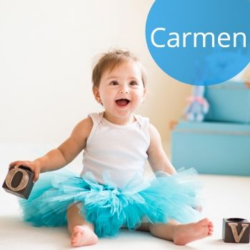 Nombres de niña bonitos para el 2018. Carmen