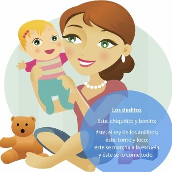 Canción Los deditos para jugar con los bebés