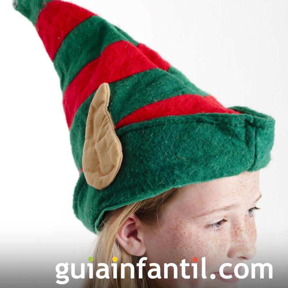 Disfraz de elfa con orejas picudas