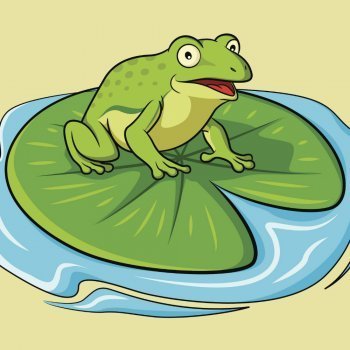 La rana que quiso hincharse como un buey. Fábulas de La Fontaine