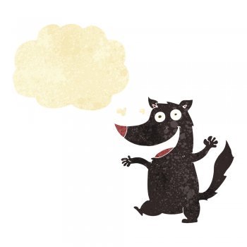 El lobo y el perro