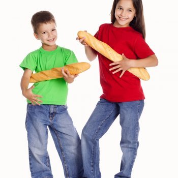 El pan tradicional en la alimentación de los niños