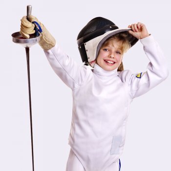 El esgrima y los niños