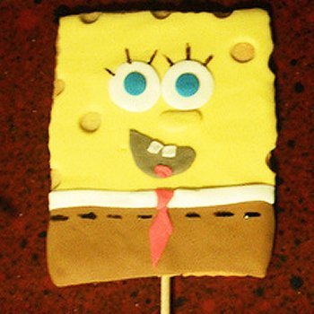 Galletas de Bob Esponja para niños