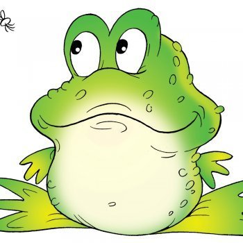 Cuentos para niños. El sapo y la garza