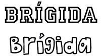 Día de Santa Brígida, 23 de julio. Nombres para niñas
