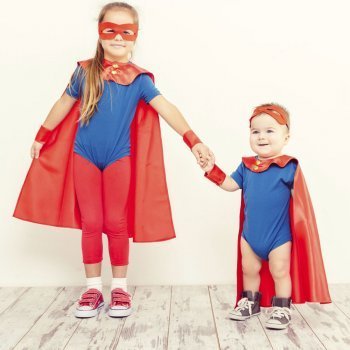 Los disfraces y los niños