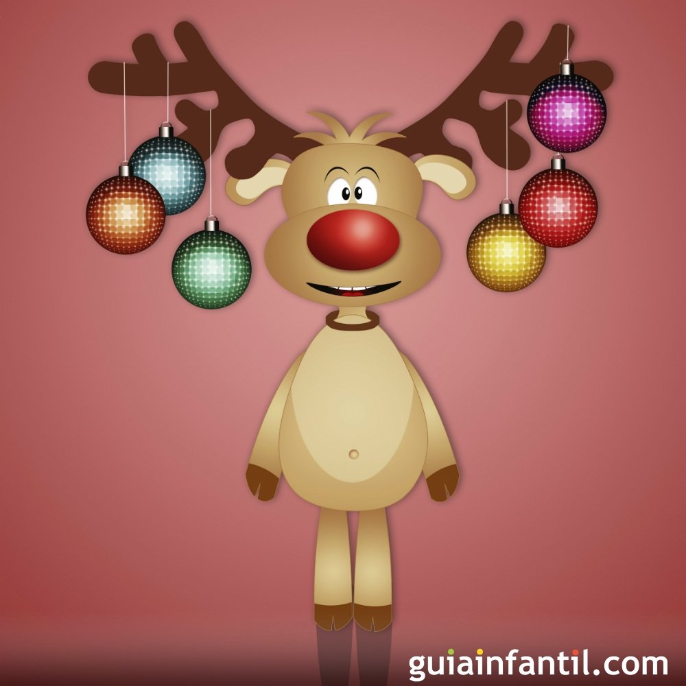 Manualidades, recetas otras actividades con renos de Navidad para niños