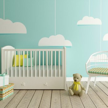 Alfombras para decorar el cuarto del bebé