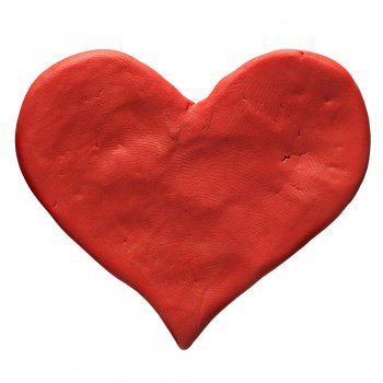 Corazón de pasta de sal
