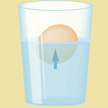 Cómo hacer que un huevo flote