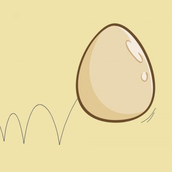 Cómo hacer botar un huevo