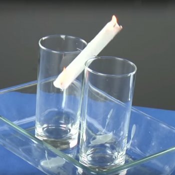 La vela que se columpia. Experimentos para niños