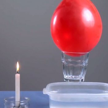 Probar la fuerza de un globo