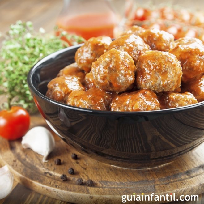 Recetas sencillas de albóndigas para niños