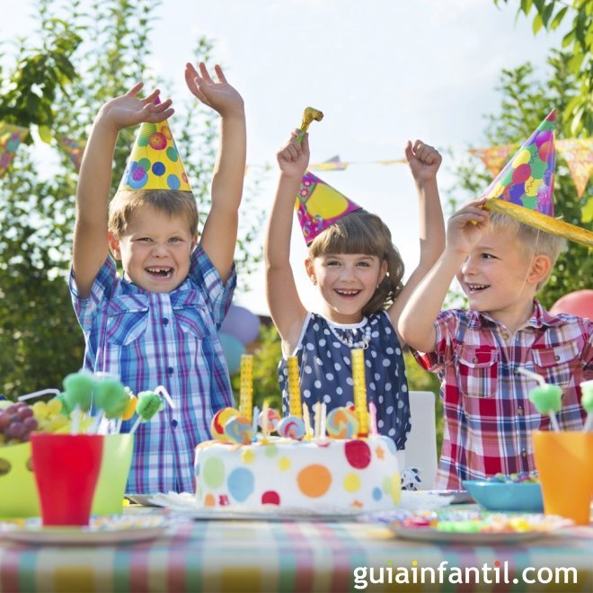 vestir pedir Dental Decoración y comida para la fiesta de cumpleaños de los niños