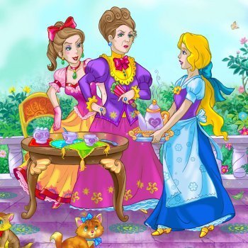 Cinderella. Cuento de princesas en inglés para niños