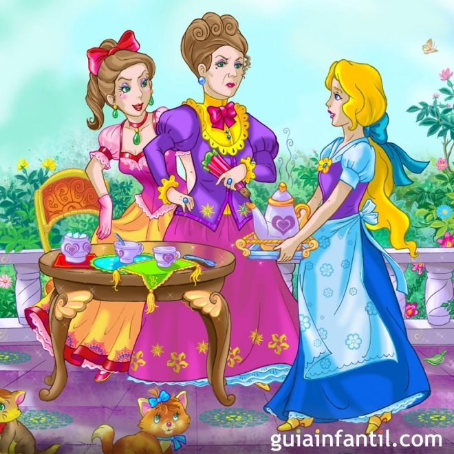 Cinderella. Cuento de princesas en inglés para niños