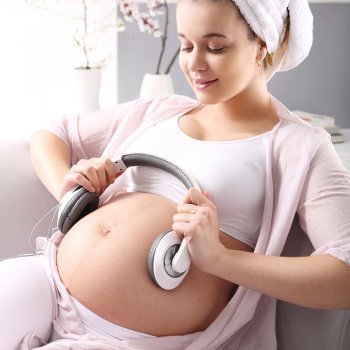 Por qué usar la música durante el embarazo
