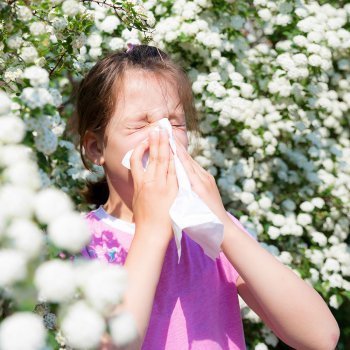 La alergia a la gramínea en los niños